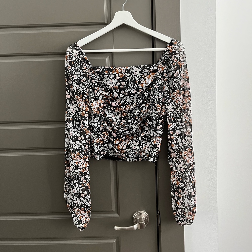 Lulu’s mood setter floral print top